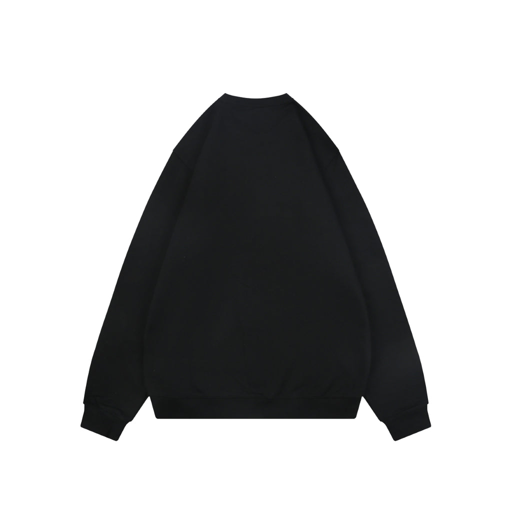 Dior Small Dio Embroidered Crewneck Sweatshirt in Black