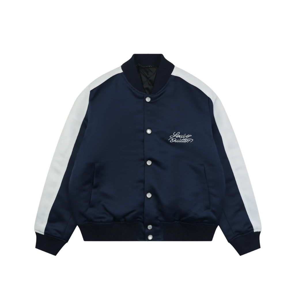 Louis Vuitton Year of the Horse Silk Baseball Jacket