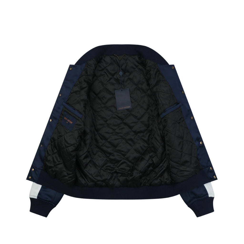 Louis Vuitton Year of the Horse Silk Baseball Jacket