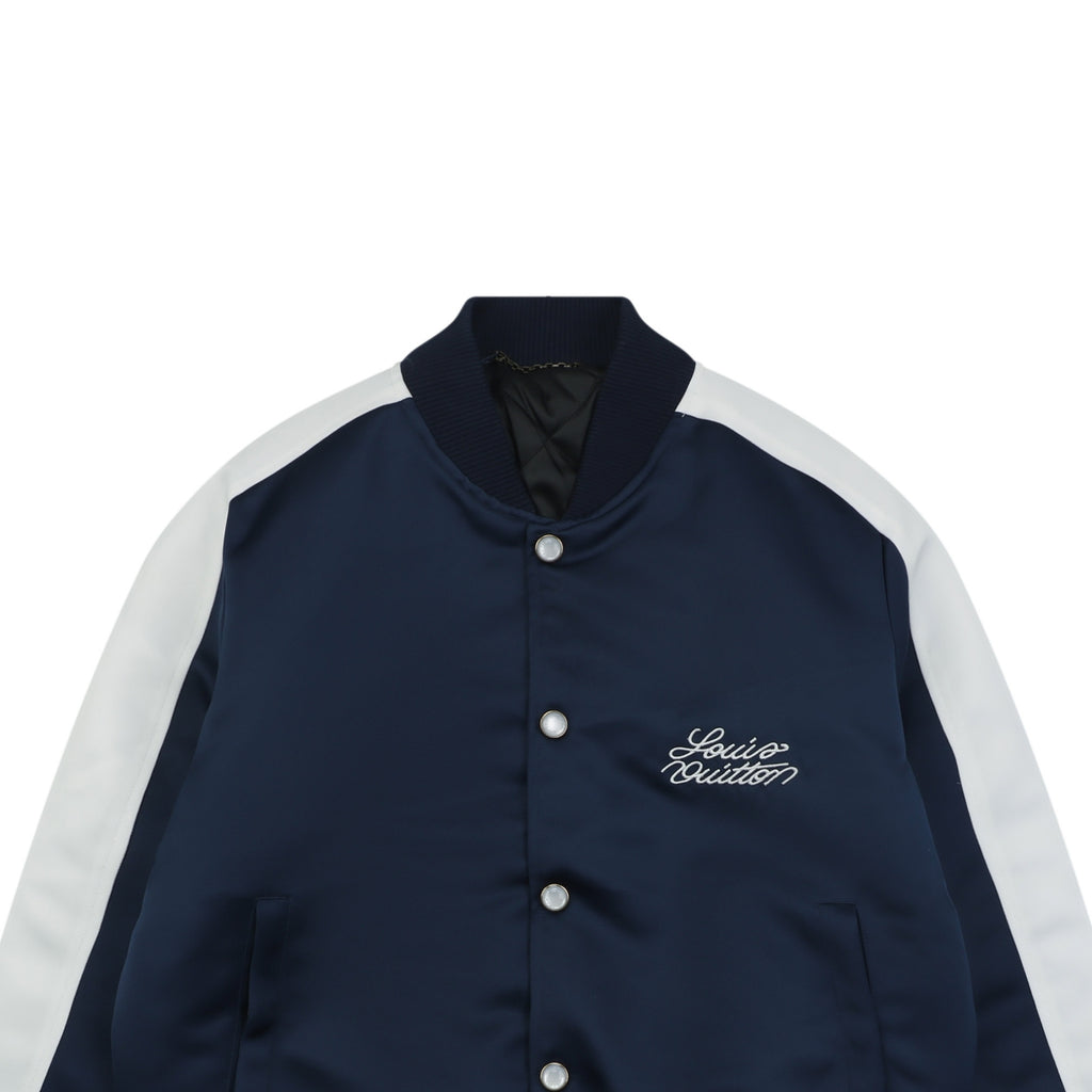 Louis Vuitton Year of the Horse Silk Baseball Jacket