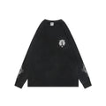 Chrome Hearts Pocket Vine Sword Print Long-Sleeve T-Shirt in Black