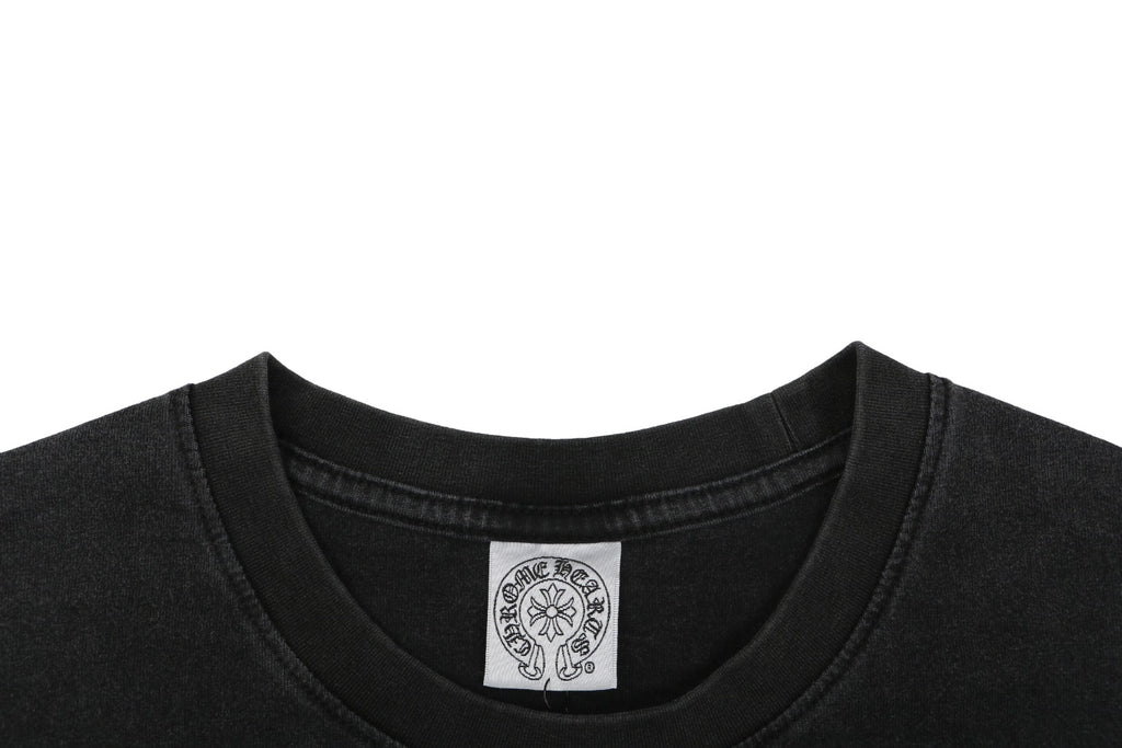 Chrome Hearts Pocket Vine Sword Print Long-Sleeve T-Shirt in Black