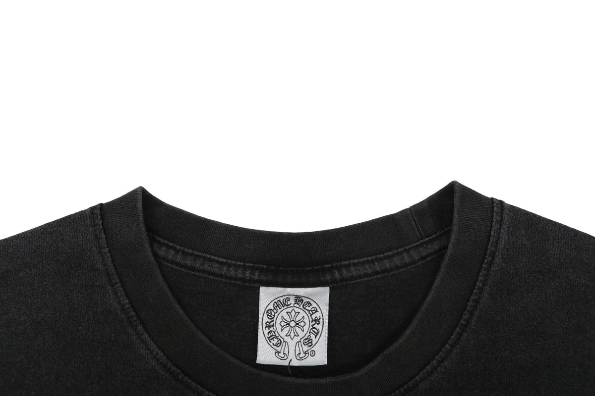 Chrome Hearts Pocket Vine Sword Print Long-Sleeve T-Shirt in Black