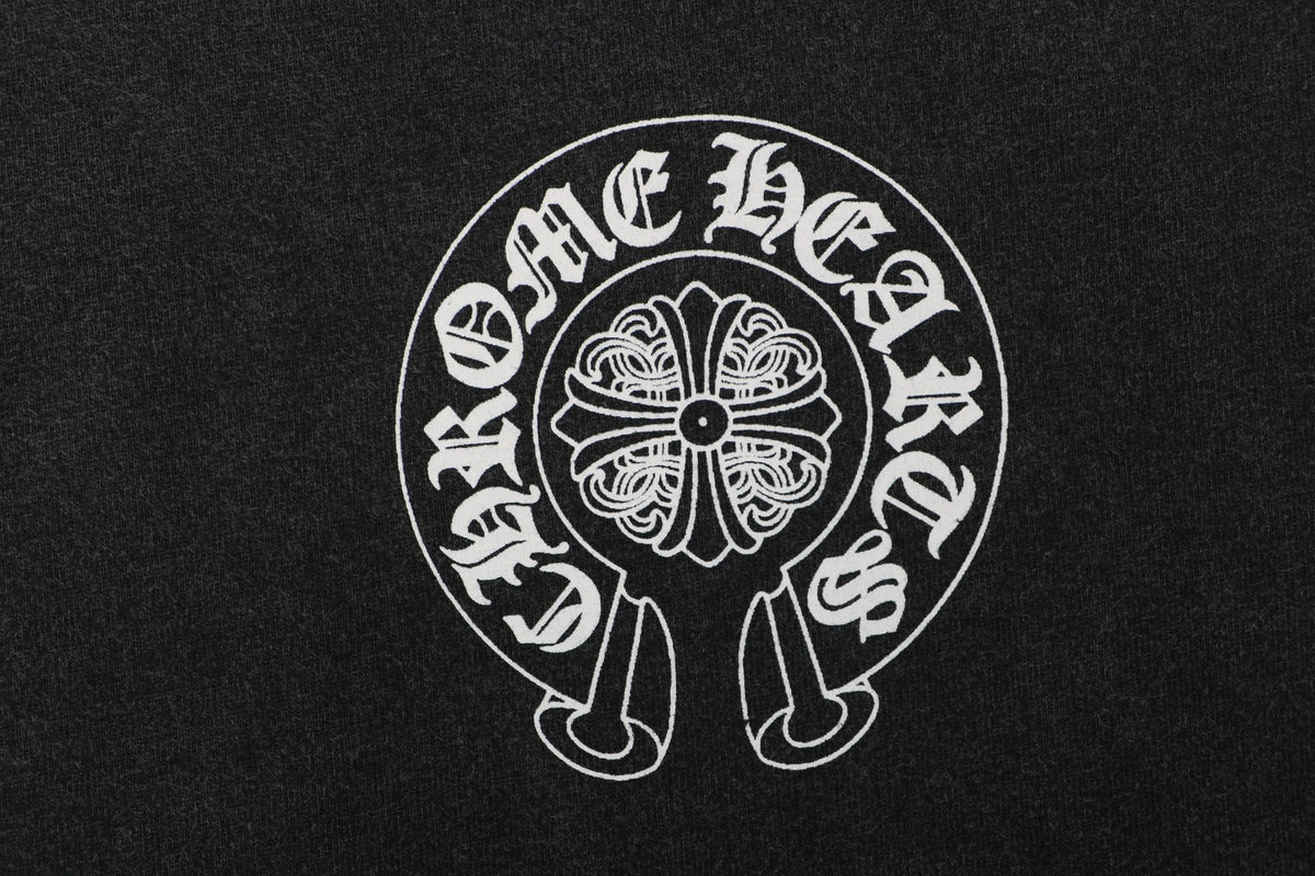 Chrome Hearts Pocket Vine Sword Print Long-Sleeve T-Shirt in Black