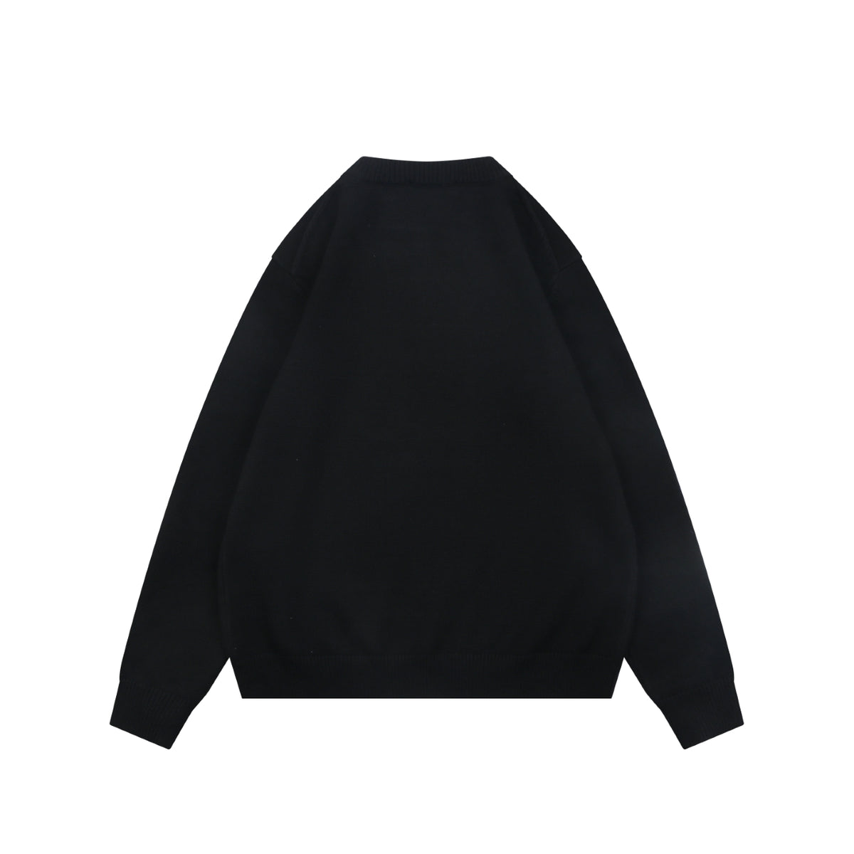Celine Triomphe Logo Crewneck Sweater in Black