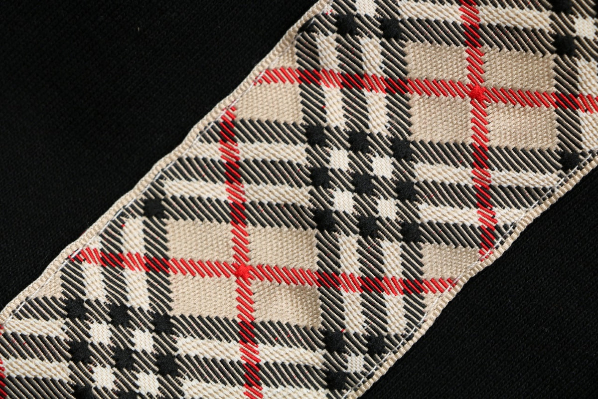Burberry Side Check Tape Hooded Jacket in Black