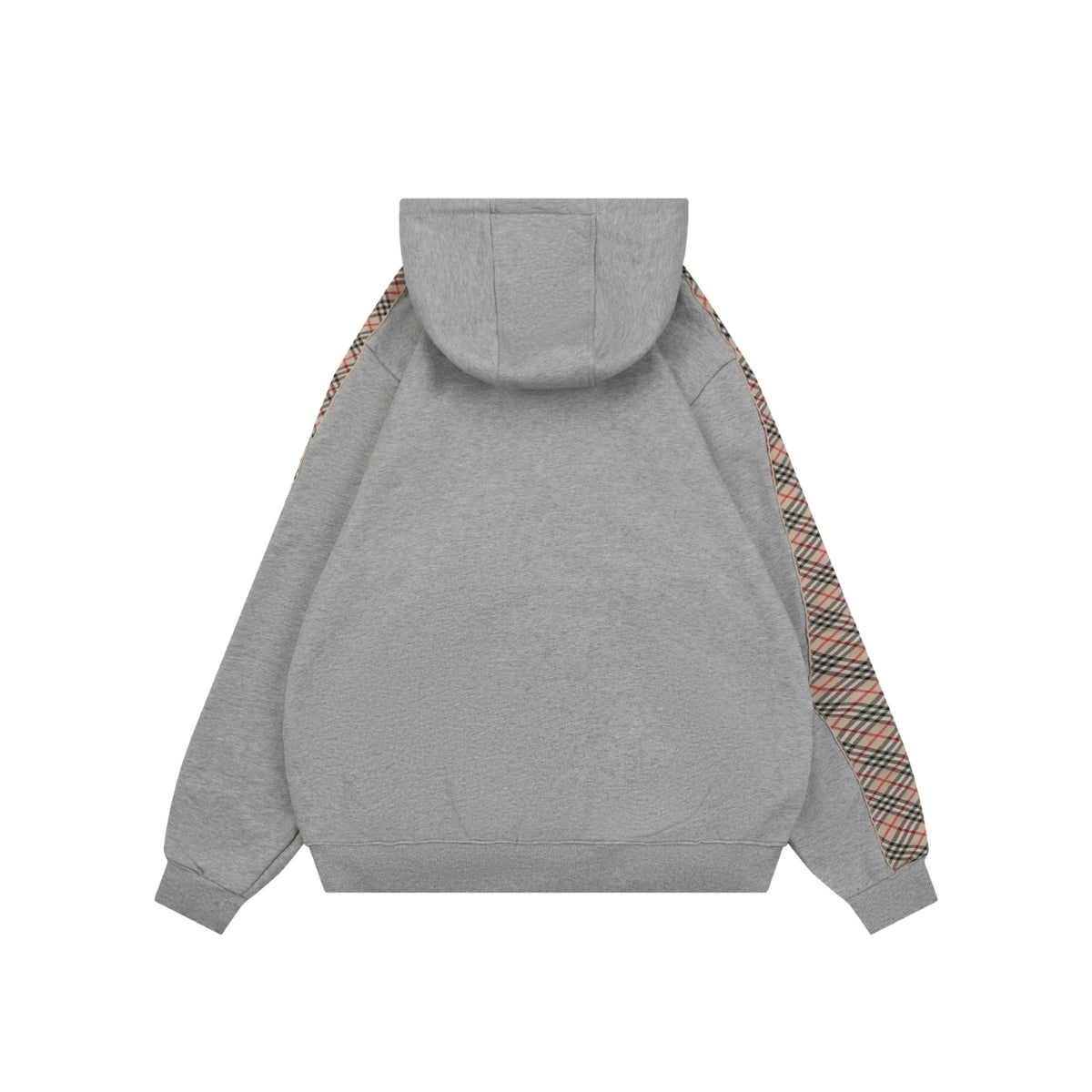 Burberry Side Check Tape Hooded Jacket in Gray