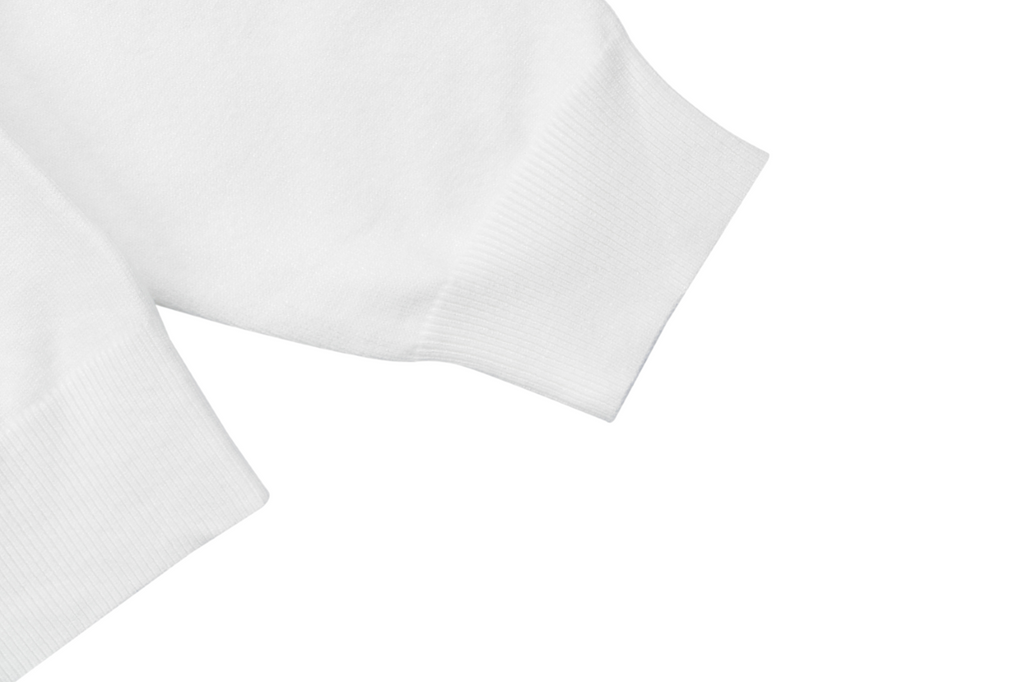Louis Vuitton Blue Hand Graphic Crewneck Sweater - White