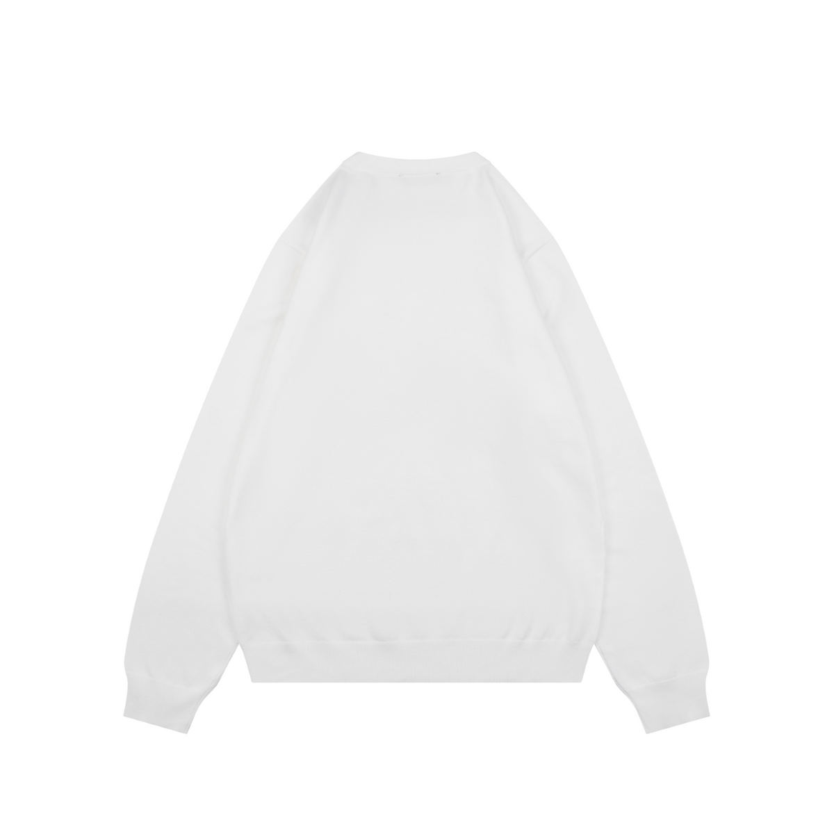 Louis Vuitton Blue Hand Graphic Crewneck Sweater - White