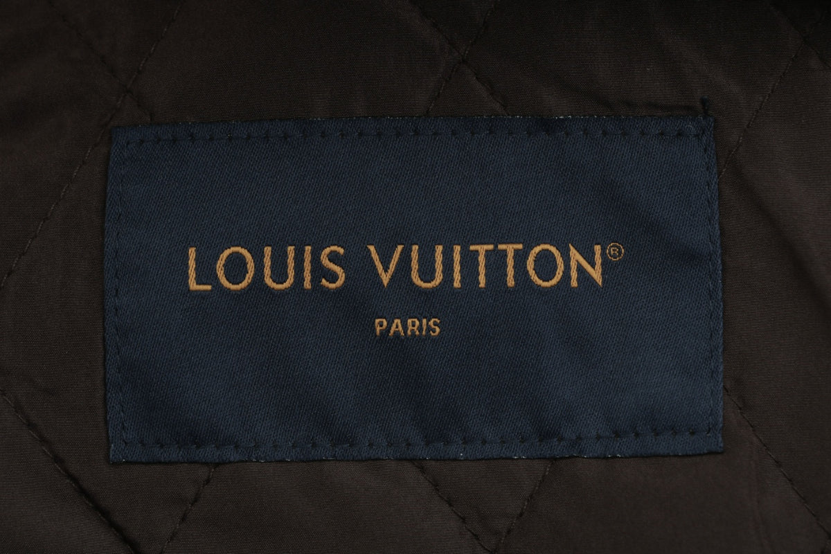 LV 1854 Letter Varsity Jacket in Dark Brown
