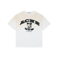 Acne Studios Arched Appliqué Letter Graphic T-Shirt in White
