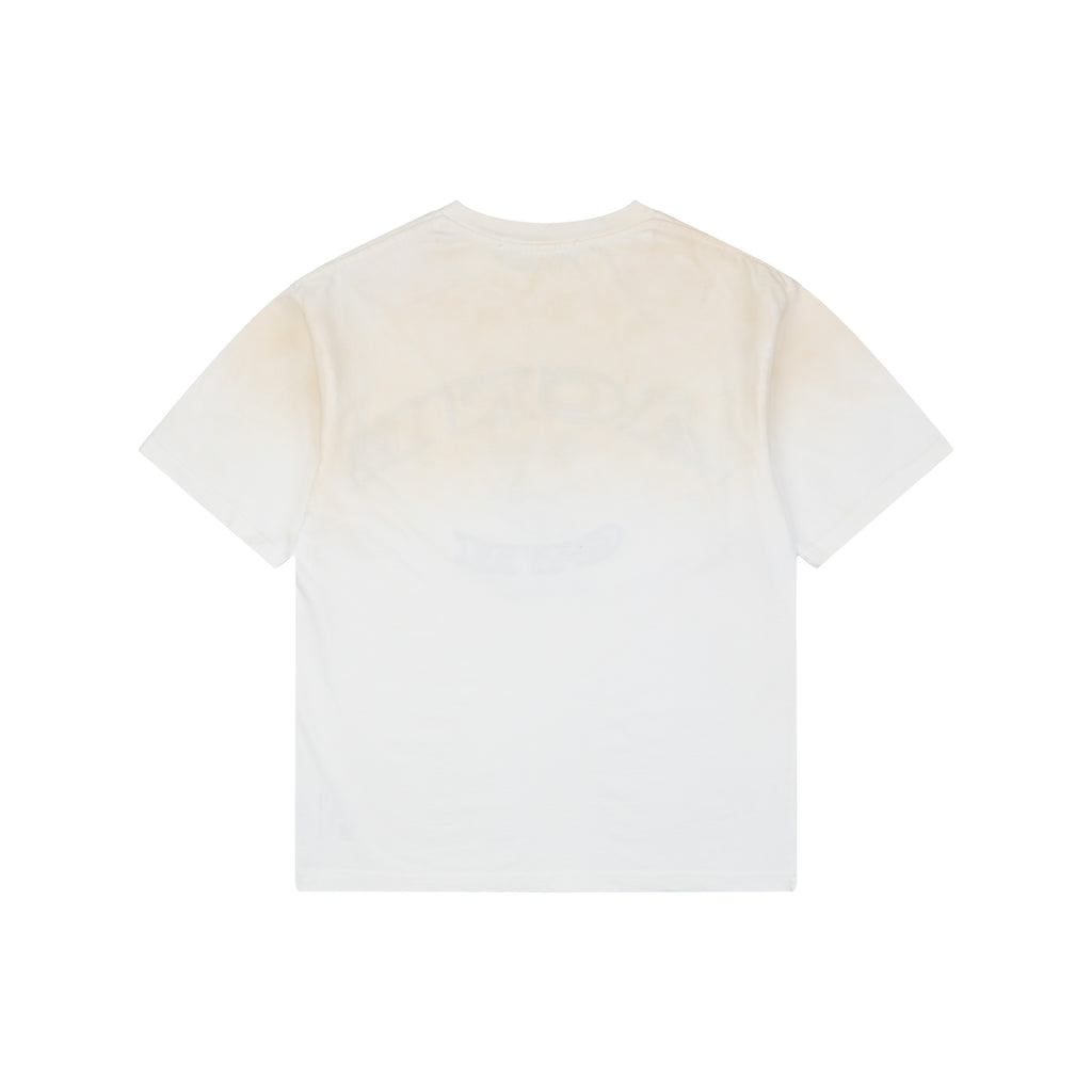 Acne Studios Arched Appliqué Letter Graphic T-Shirt in White