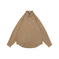 Loewe Small Floral Emblem Long-Sleeve Shirt in Khaki