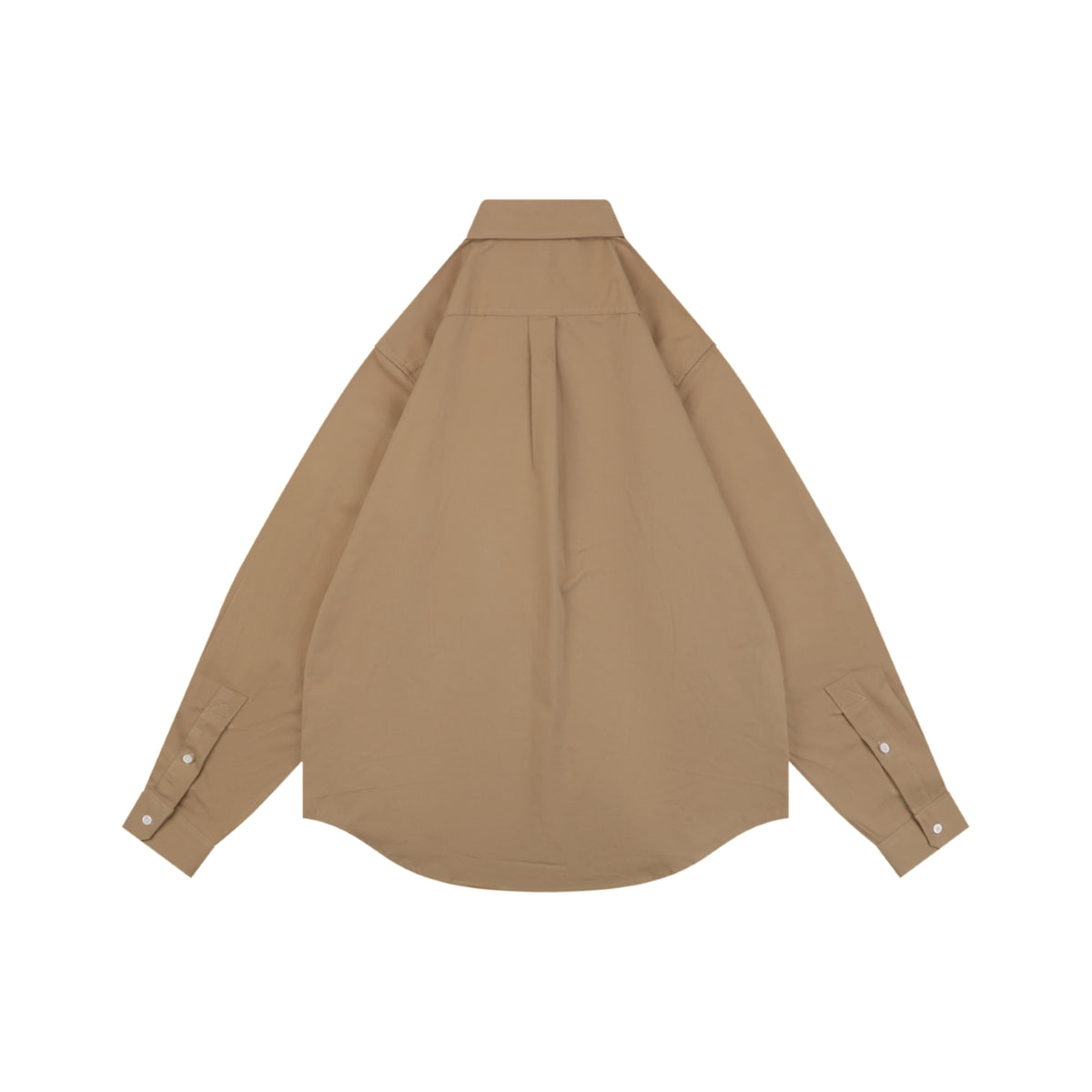 Loewe Small Floral Emblem Long-Sleeve Shirt in Khaki