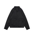 Prada 25FW Black Two-Pocket Triangle Logo Jacket
