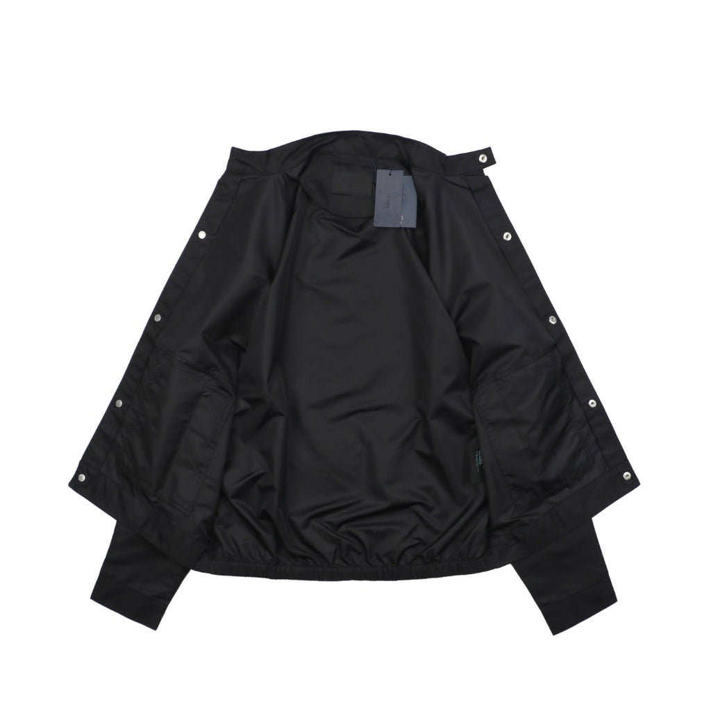 Prada 25FW Black Two-Pocket Triangle Logo Jacket