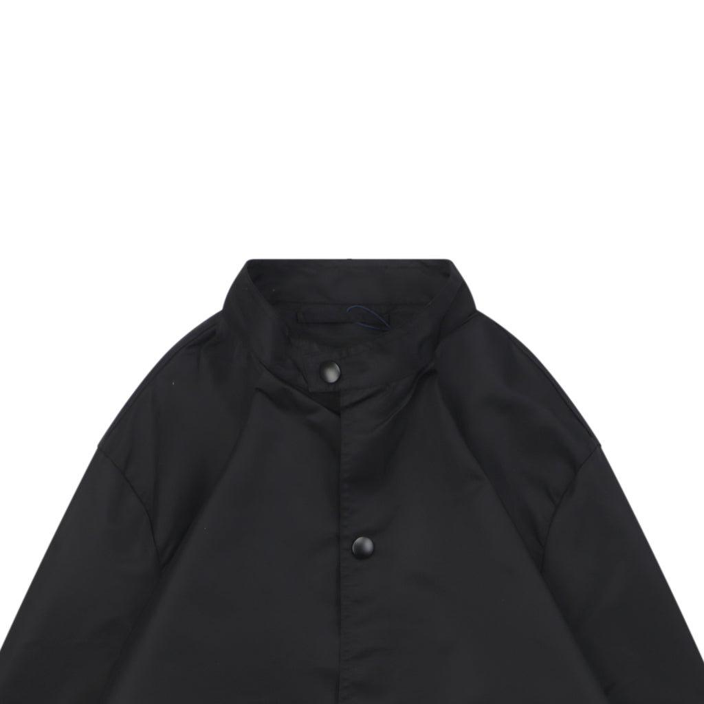 Prada 25FW Black Two-Pocket Triangle Logo Jacket