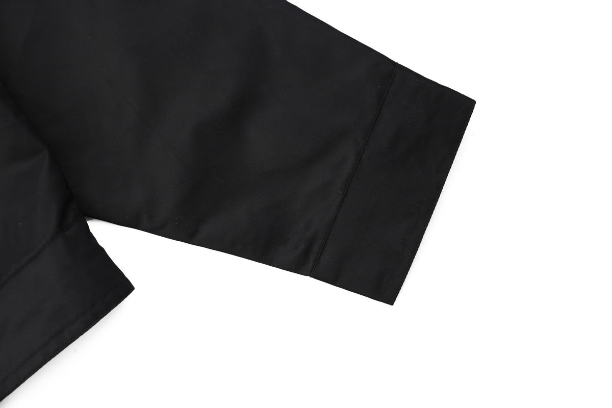 Prada 25FW Black Two-Pocket Triangle Logo Jacket