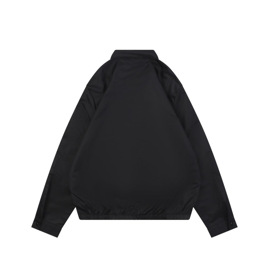Prada 25FW Black Two-Pocket Triangle Logo Jacket