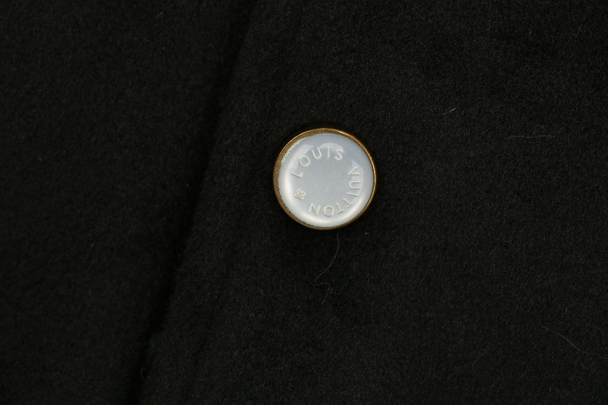 Louis Vuitton Pont Neuf Black and White Varsity Jacket