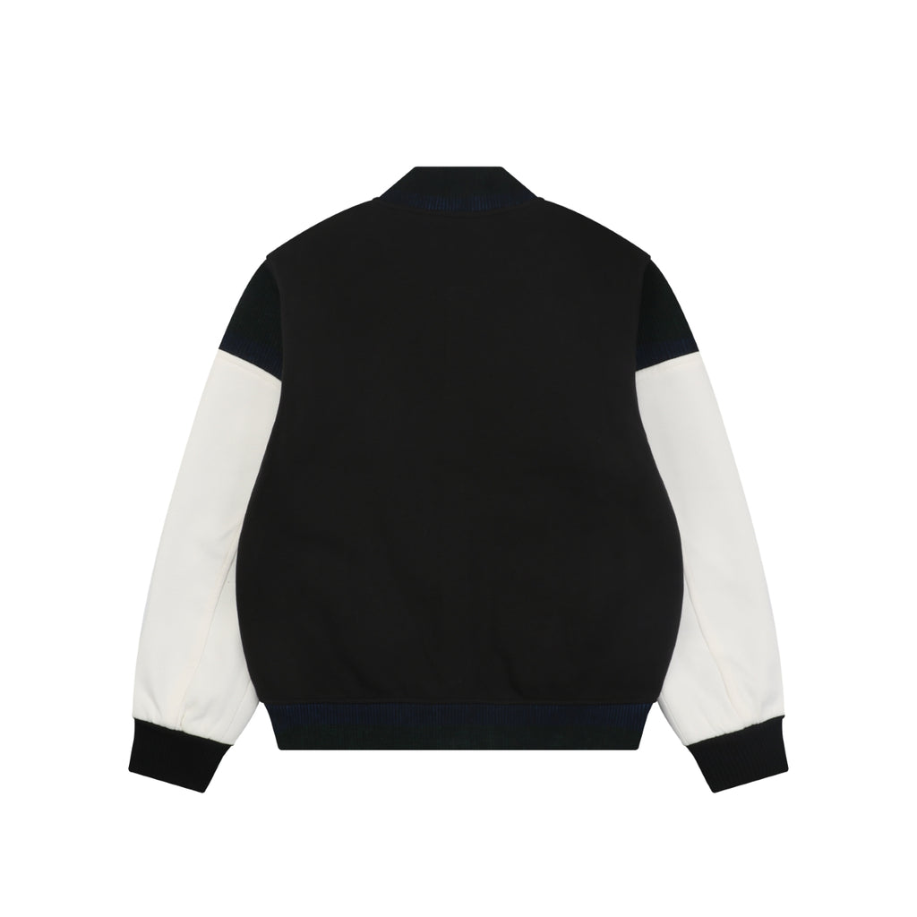 Louis Vuitton Pont Neuf Black and White Varsity Jacket