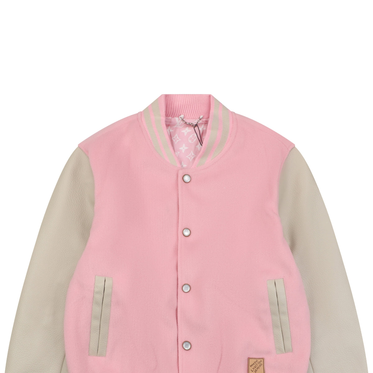 Louis Vuitton Pont Neuf Pink Varsity Jacket