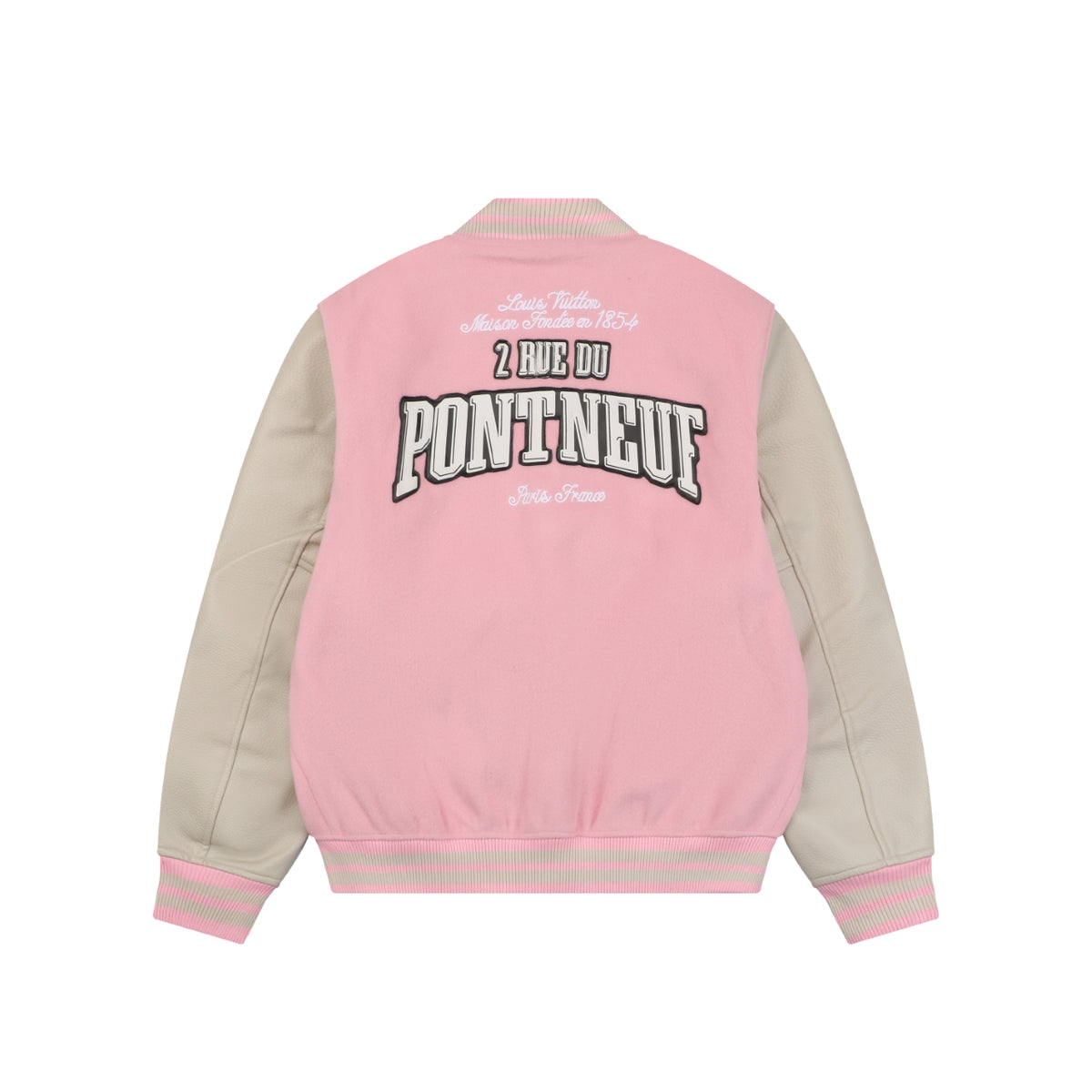 Louis Vuitton Pont Neuf Pink Varsity Jacket