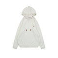Louis Vuitton Monogram Letter Patch Hooded Sweater in Ivory