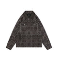 Fendi FF Houndstooth-Style Pattern Jacket