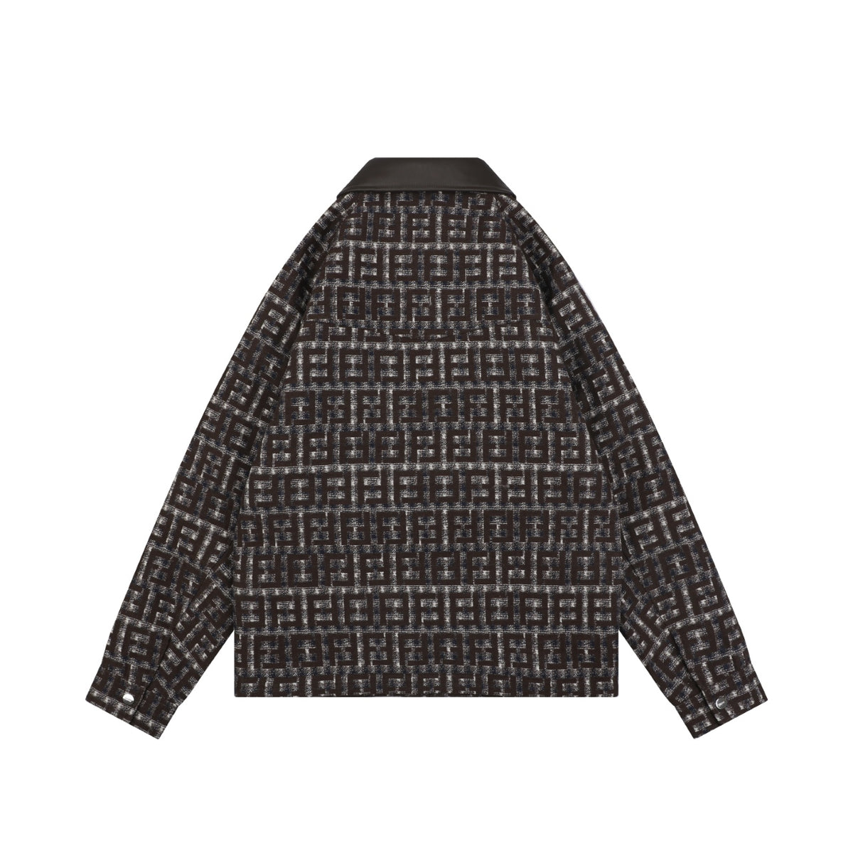 Fendi FF Houndstooth-Style Pattern Jacket