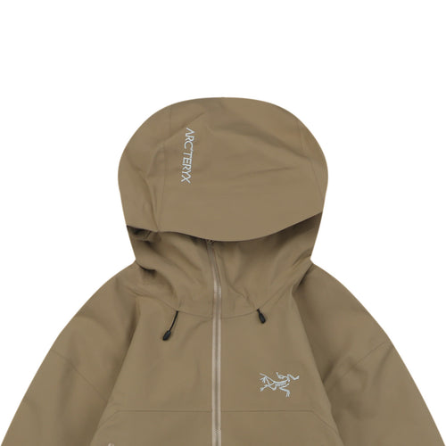 Arc'teryx Beta SL Sandstone Brown Hooded Shell Jacket